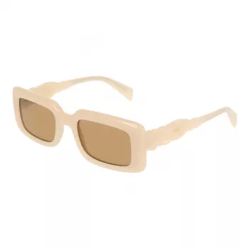 LIU JO Moteriški akiniai nuo saulės LJ806S5221272 - Geometrinis acetatinis rėmelis, UV400 apsauga, 52 mm