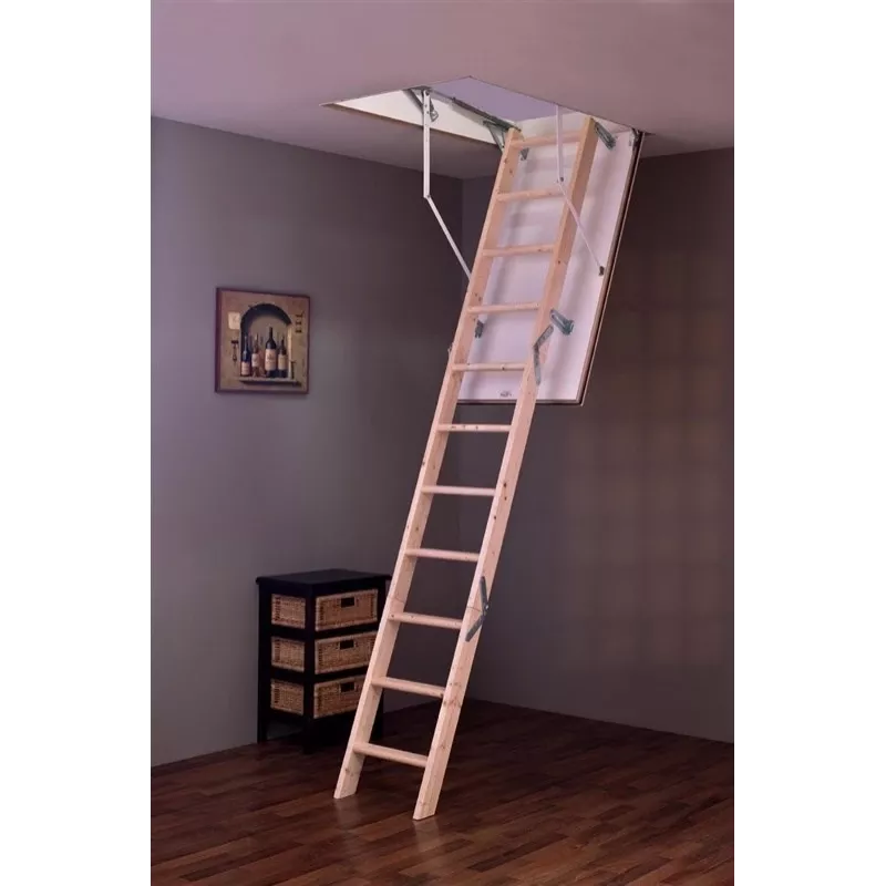 Loftladders Tradition Plus 140x70x280cm Sulankstomi palėpės laiptai