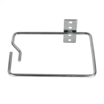LogiLink 19 inch kabelių tvarkymo žiedas 140 x 100 mm, šoninis kabelių įvedimas, juodos spalvos