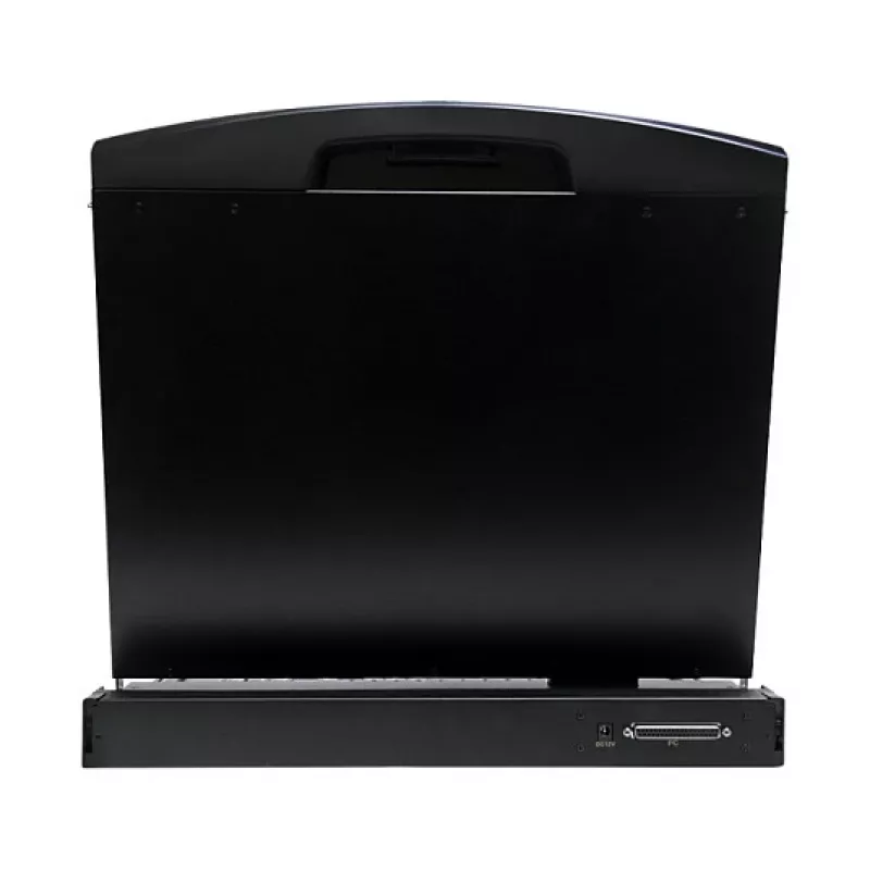 LOGILINK 19 colių LCD KVM konsolė su VGA, JAV klaviatūros išdėstymu (LC902US)