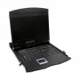 LOGILINK 19 colių LCD KVM konsolė su VGA, JAV klaviatūros išdėstymu (LC902US)
