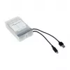 LogiLink 2.5 colių HDD apsauginė dėžutė 2 HDD/SSD, balta