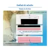 LogiLink LCD rašymo planšetė 8,5 colio, daugiaspalvė, rožinė AA0180
