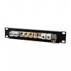 LogiLink ACT108 10 prievadų Keystone komutacinė plokštė, 10 colių stovas, 1U, juoda
