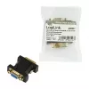 LogiLink AD0001 DVI-I į VGA adapteris, DVI-I vyriškas į HD15 moterišką, 1080p, juodas