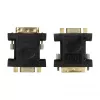 LogiLink AD0001 DVI-I į VGA adapteris, DVI-I vyriškas į HD15 moterišką, 1080p, juodas