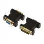 LogiLink AD0001 DVI-I į VGA adapteris, DVI-I vyriškas į HD15 moterišką, 1080p, juodas