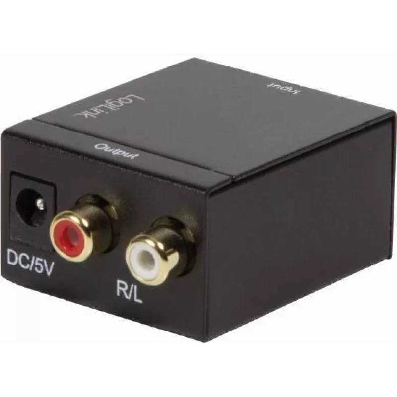 LogiLink CA0100 skaitmeninis-analoginis garso keitiklis (SPDIF/koaksialinis į RCA stereo)