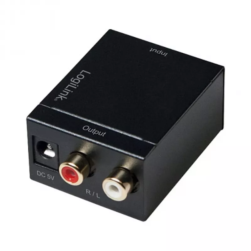 LogiLink CA0100 skaitmeninis-analoginis garso keitiklis (SPDIF/koaksialinis į RCA stereo)