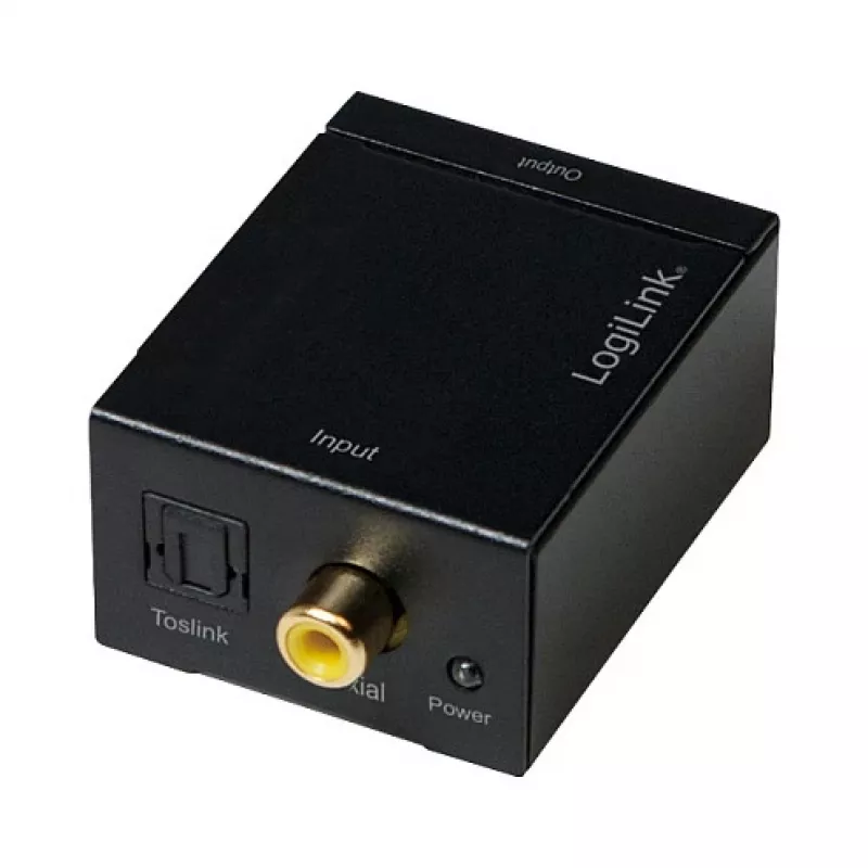 LogiLink CA0100 skaitmeninis-analoginis garso keitiklis (SPDIF/koaksialinis į RCA stereo)