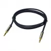 LogiLink CA10030 Premium 3.5mm TRS kištukas į kištuką garso kabelis, Metalinės jungtys, Mėlyna, 0.3m