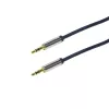 LogiLink CA10050 3.5mm TRS Kištukas į 3.5mm TRS Kištuką Stereo Garso Laidas, Metalinės Jungtys, Mėlyna, 0.5m