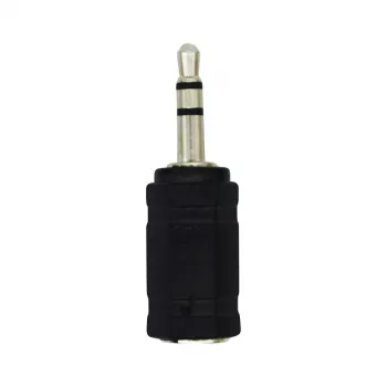 LogiLink CA1102 Garso adapteris - Stereo Mini Jack kištukas (M) į 2x Stereo Jack lizdą (F) - 0,2 m - Juoda