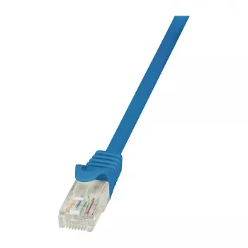 LogiLink Cat.5e U/UTP pataisos kabelis 1,5 m mėlynas RJ45 eterneto tinklo kabelis