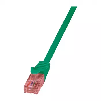 Logilink Cat.6 U/UTP pataisos kabelis žalias 5 m PrimeLine