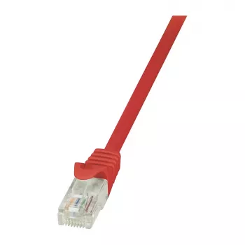 LogiLink Cat.6 U/UTP Patch Cable, RJ45, raudonas, 7,5 m, EconLine