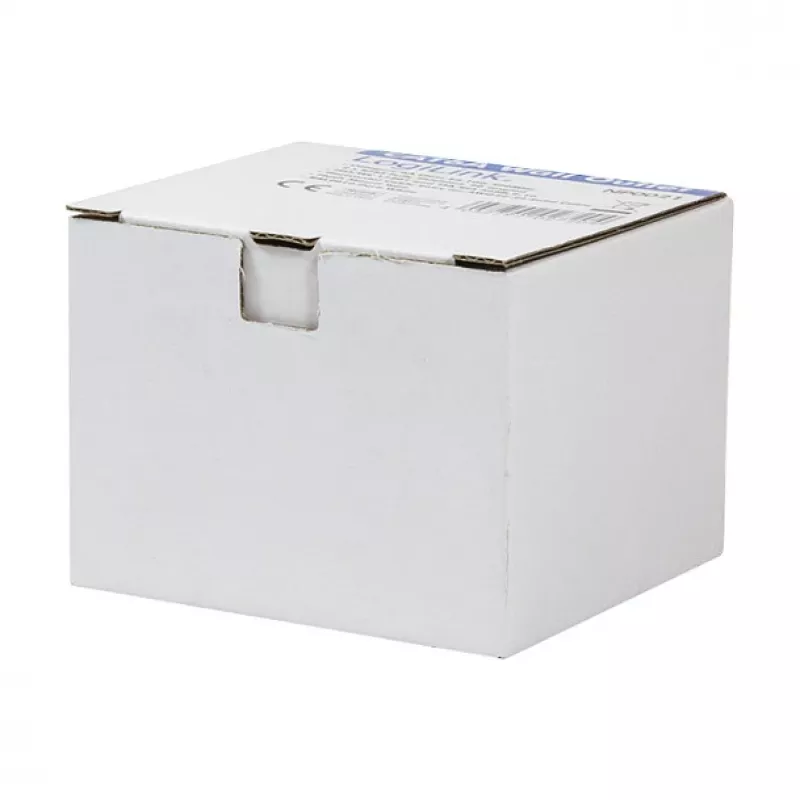 Logilink Cat.6 Wall Outlet 2xRJ45 STP, Horizontal, Signal White