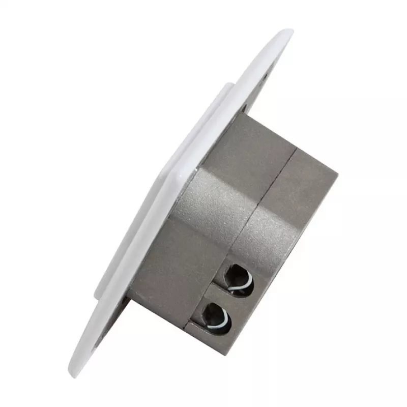 Logilink Cat.6 Wall Outlet 2xRJ45 STP, Horizontal, Signal White