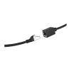 LogiLink Cat.6A Premium Patch Cable Extension, S/FTP, juoda, 3 m