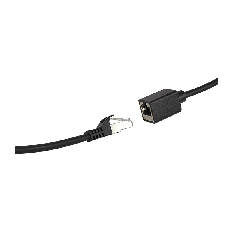 LogiLink Cat.6A Premium Patch Cable Extension, S/FTP, juoda, 3 m