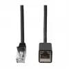 LogiLink Cat.6A Premium Patch Cable Extension, S/FTP, juoda, 3 m