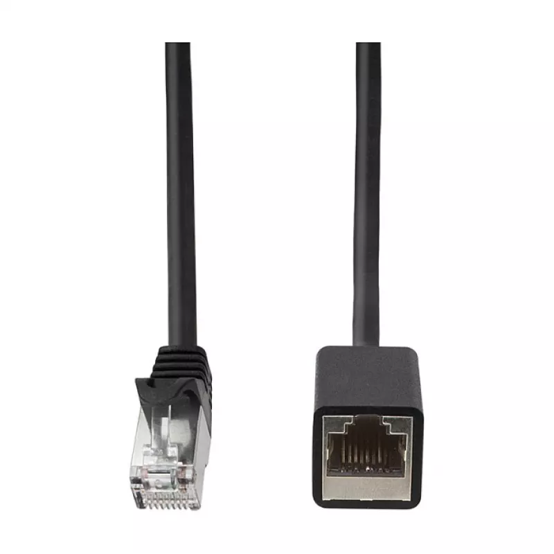 LogiLink Cat.6A Premium Patch Cable Extension, S/FTP, juoda, 3 m