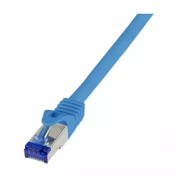 LogiLink Cat.6A S/FTP Ultraflex GHMT sertifikuotas pataisos kabelis, 1,0 m, mėlynas