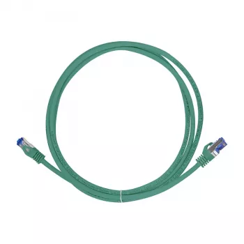 LogiLink Cat.6A S/FTP Ultraflex jungiamasis laidas, GHMT sertifikuotas, žalias, 1.0m