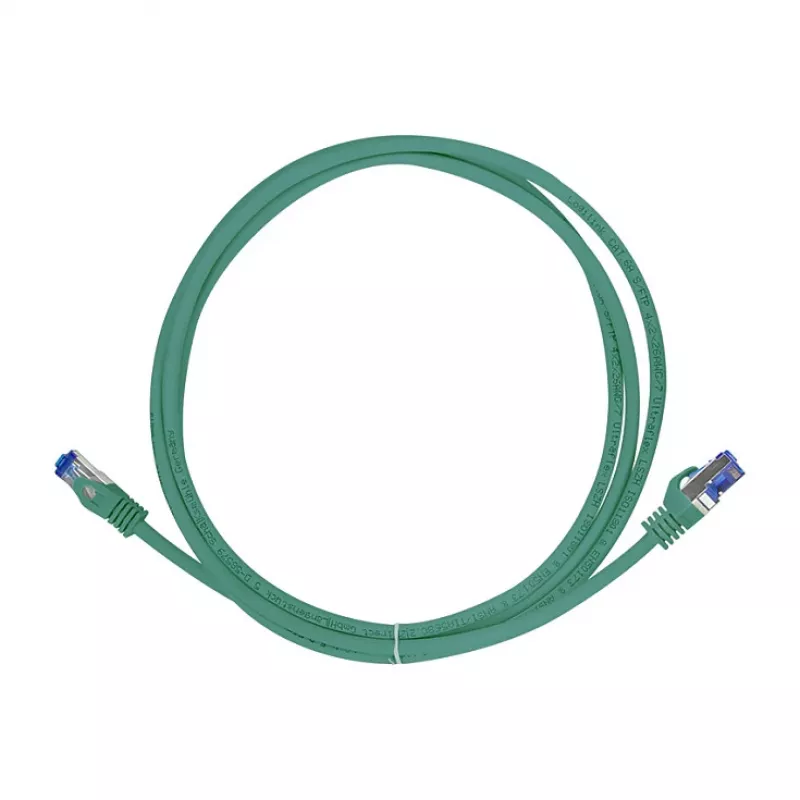 LogiLink Cat.6A S/FTP Ultraflex jungiamasis laidas, GHMT sertifikuotas, žalias, 1.0m