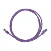 LogiLink Cat.6A S/FTP Ultraflex pataisos kabelis, violetinis, 1,0 m, GHMT sertifikuotas