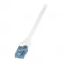 LogiLink Cat.6A U/UTP Ethernet Patch Cable, RJ45, 0.25m, Balta