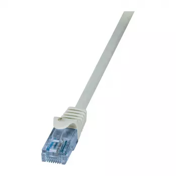 LogiLink Cat.6A U/UTP RJ45 Patch Cable, 0,25 m, pilka, EconLine