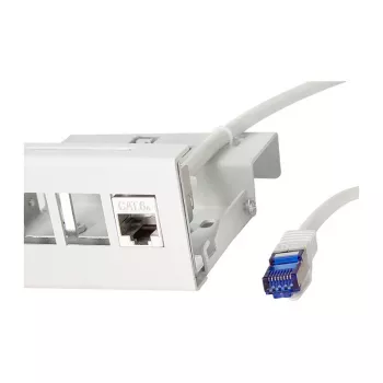 Logilink CC5052S Cat.6A S/FTP konsolidavimo taško jungiamasis laidas 2 m pilkas