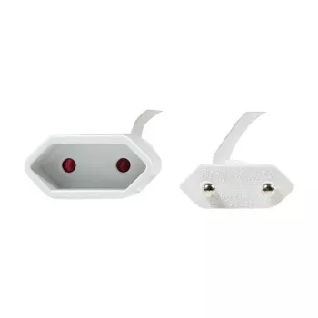 LogiLink CP125 ilginamasis laidas, Europlug CEE 7/16 kištukas į lizdą, 1 m, baltas