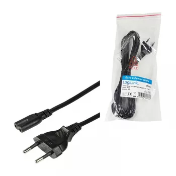 LogiLink CP145 maitinimo laidas Europlug į IEC C7 1,8 m juodas