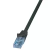 LogiLink CP3053U Cat.6A U/UTP jungiamasis kabelis, RJ45, 3,2 m, juodas