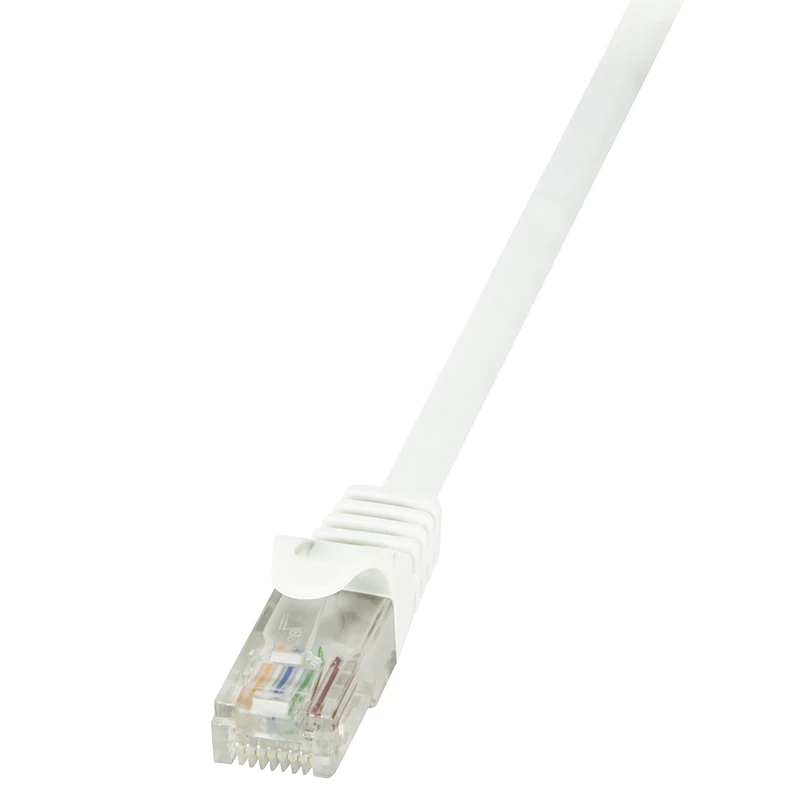 LogiLink EconLine Cat.6 U/UTP jungiamasis kabelis, RJ45, 1,5 m, baltas