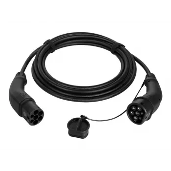 LogiLink Electric Car Charging Cable Type 2, 11 kW, 3-Phase, 20 A, 10 m, Juodas