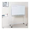 LogiLink EO0064 Mobilus dvipusis sauso trynimo rašymo ekranas, magnetinis plienas, aliuminio rėmas, 120x80 cm, baltas/sidabrinis