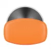 LOGILINK EO0071 Ergonominė aukščio reguliavimo svyruojanti kėdė, oranžinė – 120 kg talpa, dujinė spyruoklė
