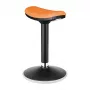 LOGILINK EO0071 Ergonominė aukščio reguliavimo svyruojanti kėdė, oranžinė – 120 kg talpa, dujinė spyruoklė