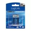 LOGILINK ER9VLIB 9V ličio baterija (1 vnt., lizdinė pakuotė) – 1200 mAh, neįkraunama, PP3