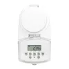 LOGILINK ET0008 lauko skaitmeninis laikmatis - IP44, 10 ON/OFF programų, 16A/3680W, Schuko (F tipas), juoda/pilka