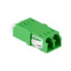 LogiLink FA03LC5 LC Duplex šviesolaidžio adapteris, be flanšo, žalias – 12 vnt.