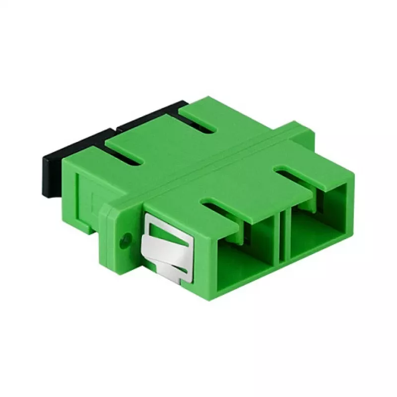 LogiLink šviesolaidinis adapteris SC Duplex, 12 vnt., su flanšu, žalias
