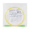 LogiLink šviesolaidinis jungiamasis kabelis – simplex, OS2 SM G.657.A2, SC/APC į SC/APC, 1 m, geltonas