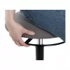 LOGILINK aukščio reguliavimo svyruojanti kėdė EO0022 - aktyvaus sėdėjimo ergonomiška kėdė su dujiniu pakėlimu, 360° sukimu, juoda