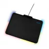 LogiLink ID0155 RGB Gaming Mouse Pad – Silicone Surface, Anti-Slip Rubber Base, USB-A Powered, 36x26cm, Juodas
