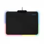 LogiLink ID0155 RGB Gaming Mouse Pad – Silicone Surface, Anti-Slip Rubber Base, USB-A Powered, 36x26cm, Juodas