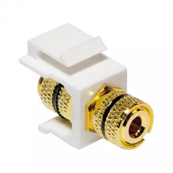 LogiLink Keystone gnybtų modulis su sriegine veržle, juodas